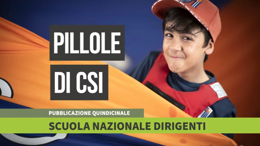 Pillole di CSI n.16 - Lo sport come spazio di incontro: la governance della ripartenza