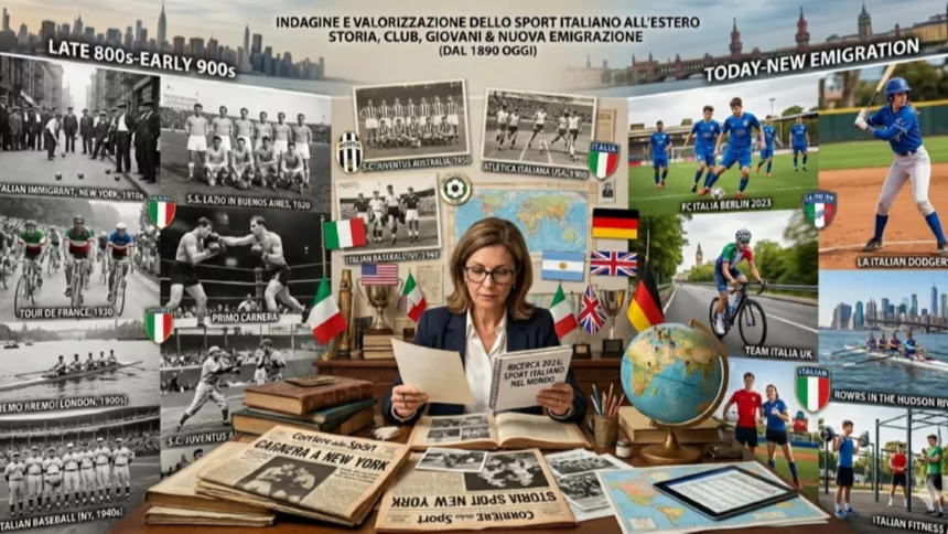 La fune azzurra: lo sport italiano raccontato attraverso i cinque continenti