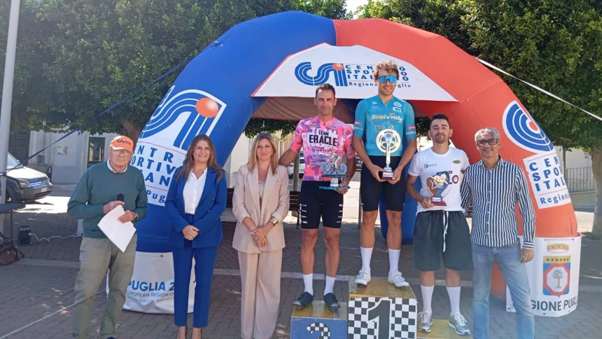 A Lizzano la penultima prova del Campionato regionale pugliese di ciclismo CSI