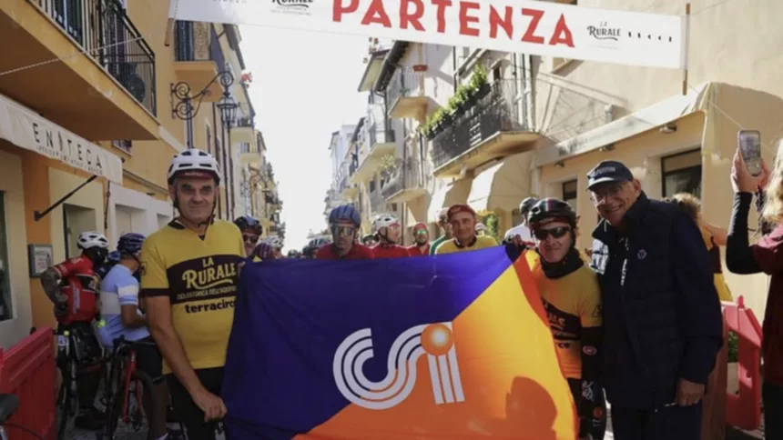 Grande partecipazione a San Felice Circeo per la ciclostorica dell'Agro Pontino