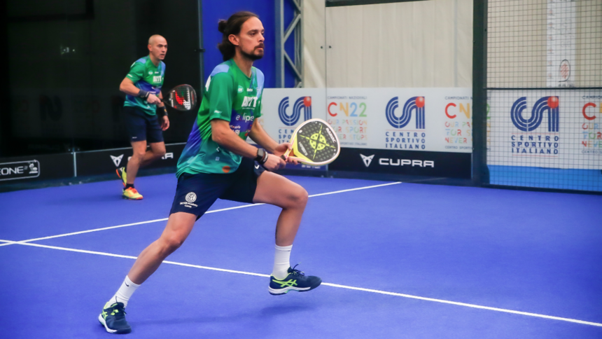 Riminiwellness: CSI a lezione di padel con Gustavo Spector